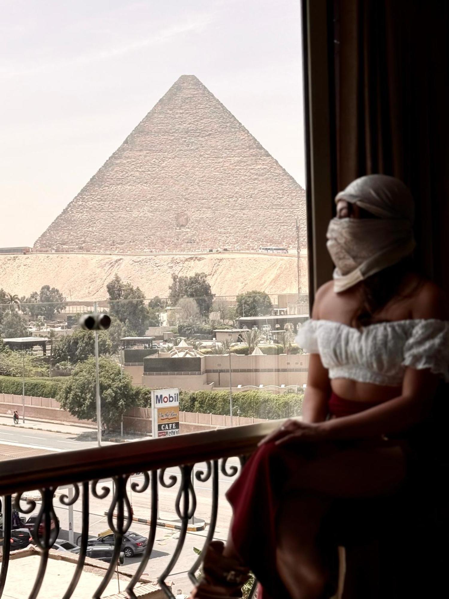Unique Pyramids View Inn Kafret el-Gabal Exterior photo